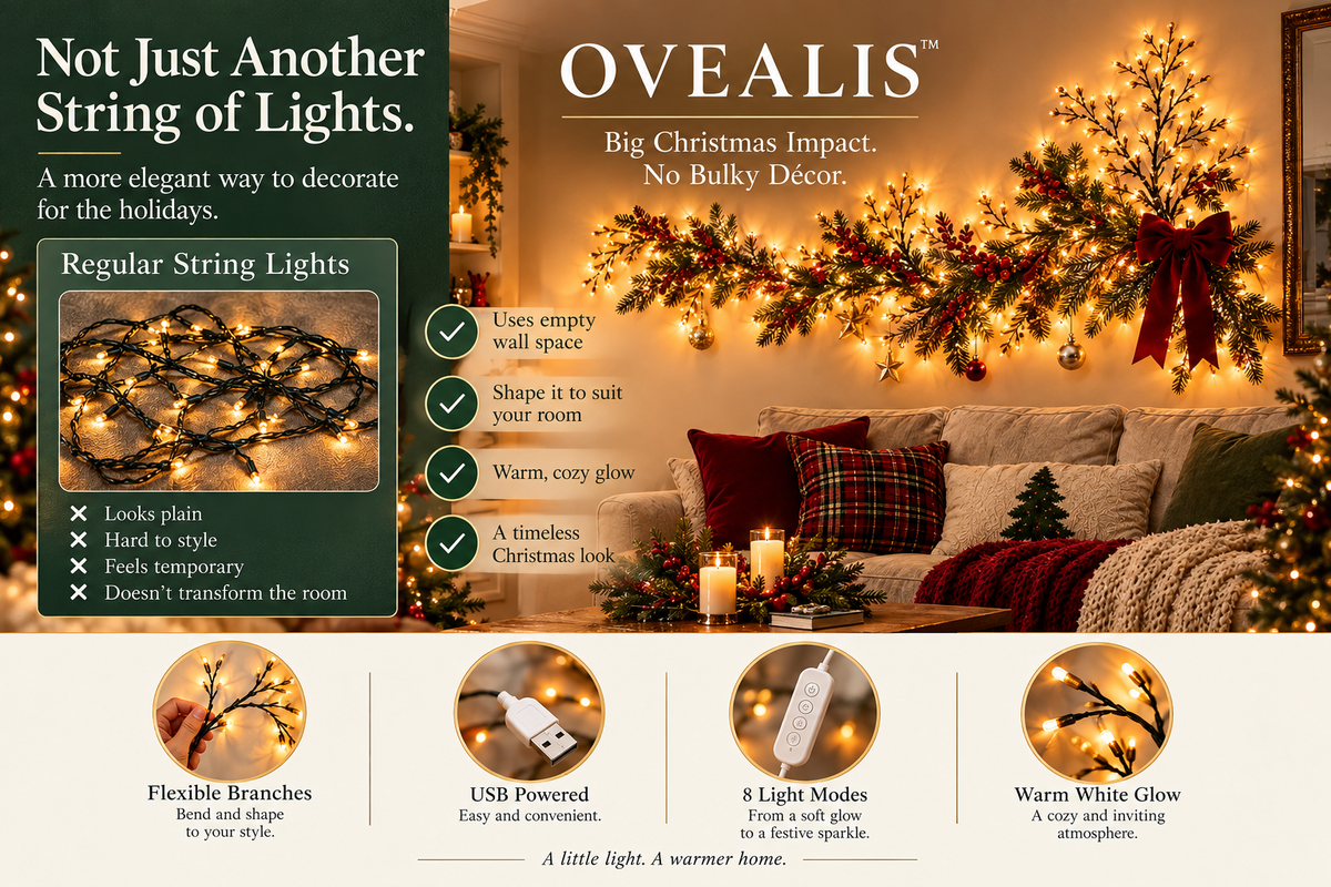 Christmas Wall Light for Cozy Homes