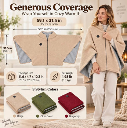 ThermaWrap - Heated Shawl Wraps
