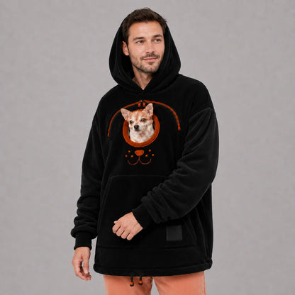 Dog Tote Carier Hoodie