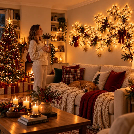 Christmas Wall Light for Cozy Homes